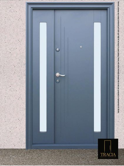 Ușă Metalică Tracia - Symmetry Glass Dual