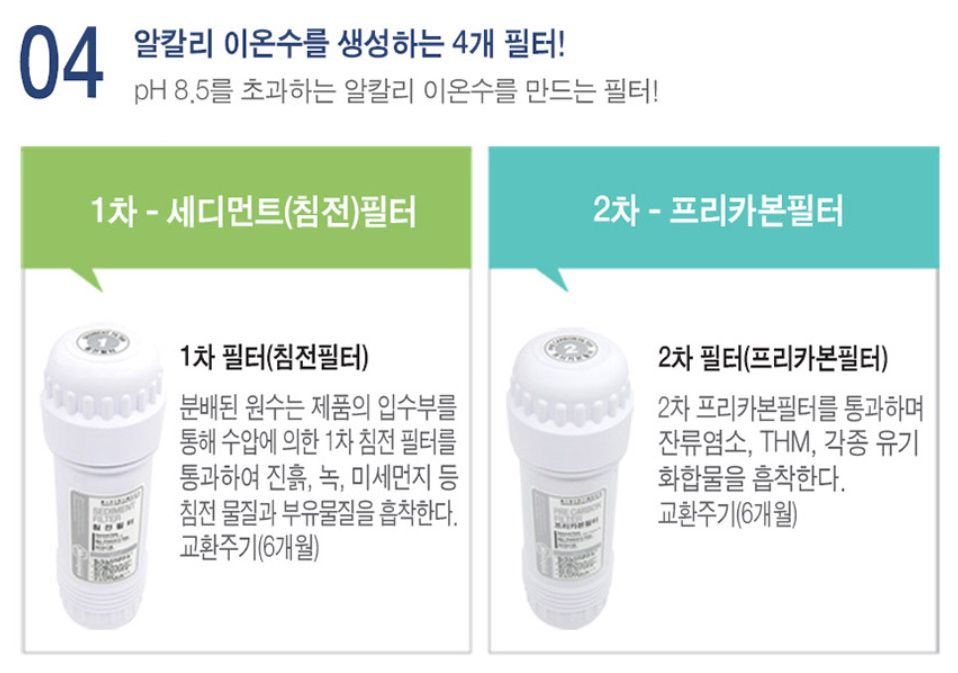 4단계 필터 시스템