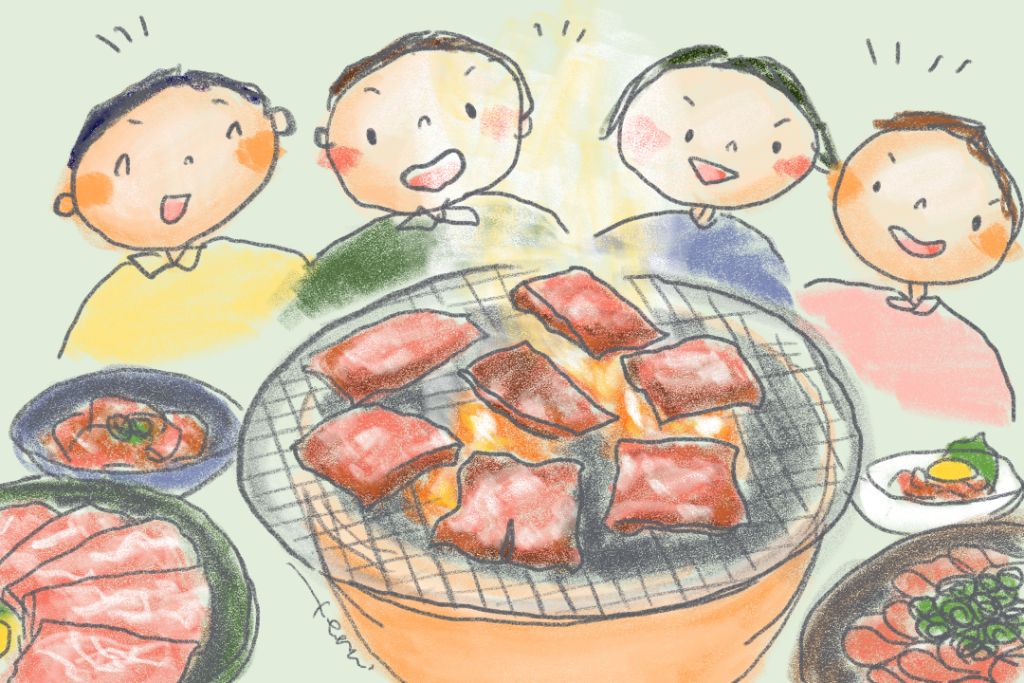 イヨダ外構職人チームの焼肉慰労会