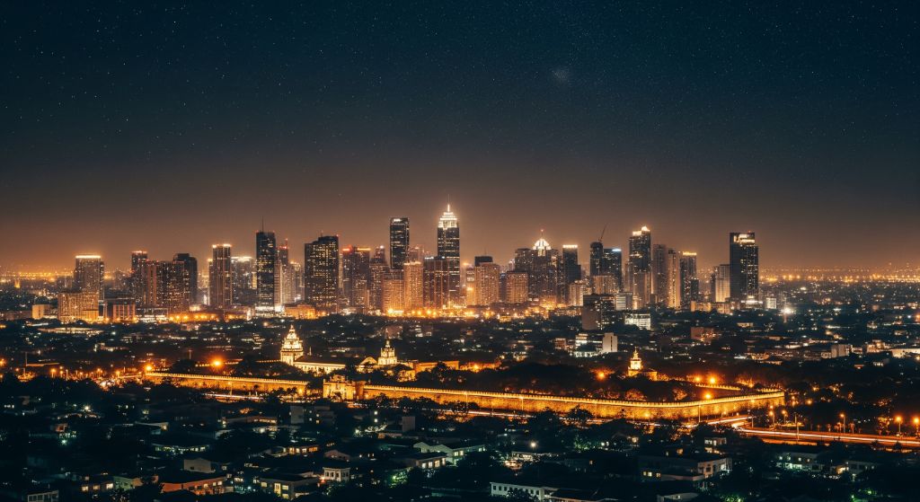 Manila Metropolitan Skyline