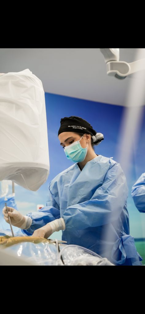 cirurgia minimamente invasiva coluna Porto Alegre Dra Samilly microdiscectomia endoscopia descompressão tubular hérnia disco estenose