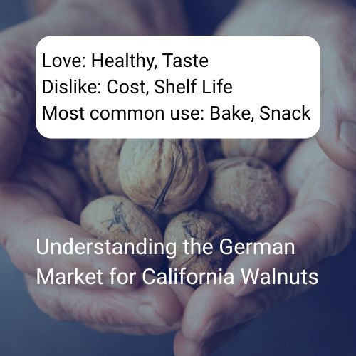 Understanding the German Market for California Walnuts - Consumer Insights