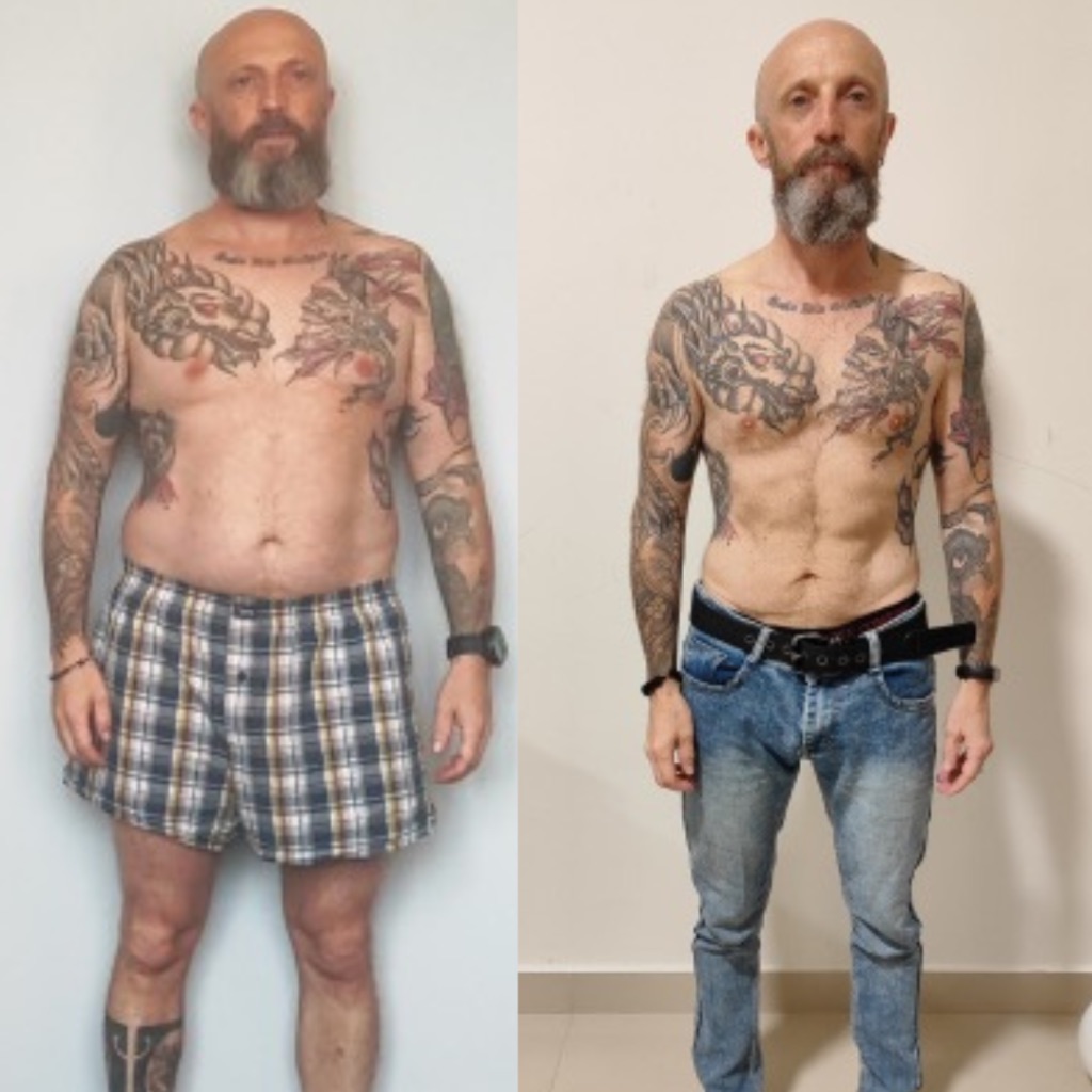 20 lbs weight loss transformation