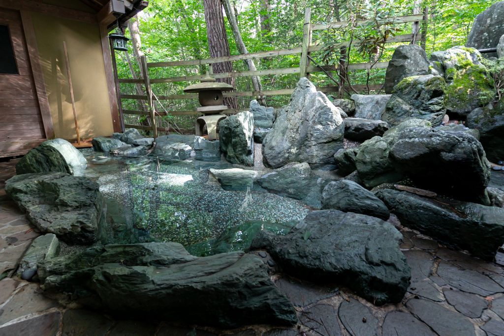 Villa Azumino 露天岩風呂