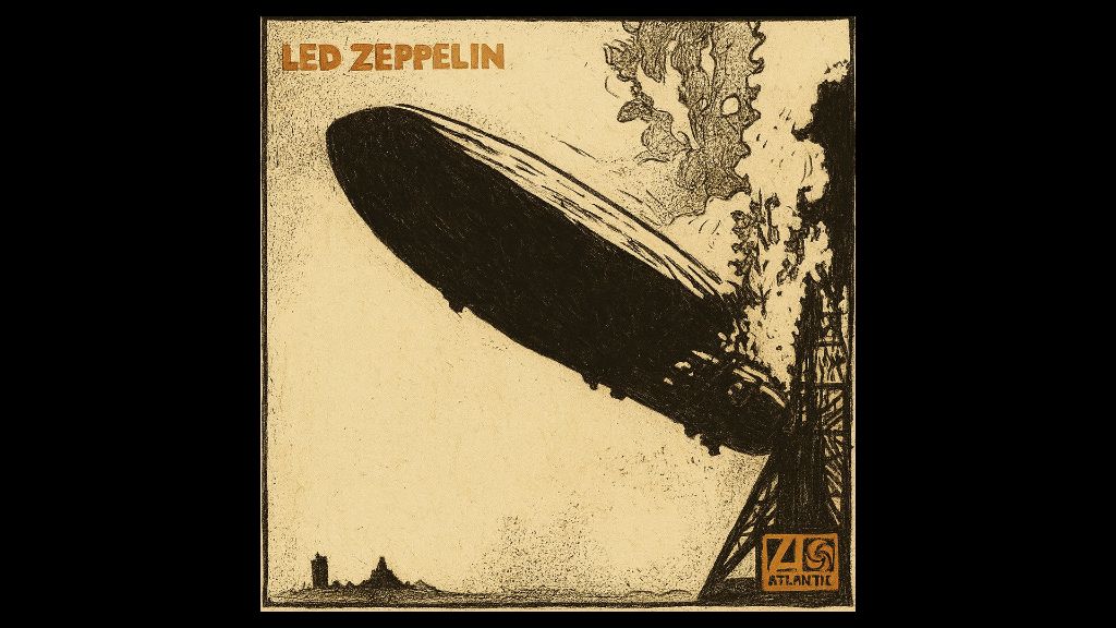Led Zeppelin I - Album Cover