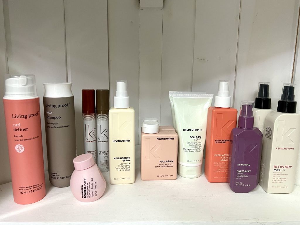 Kevin Murphy ja Living proof hiustenhoitotuotteet