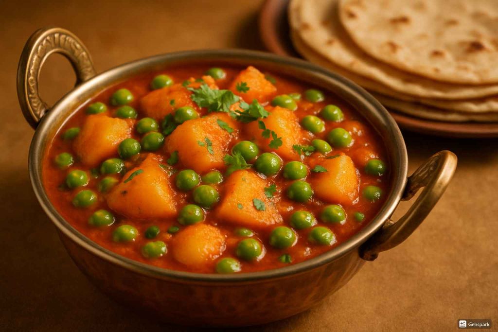 आलू मटर की सब्जी