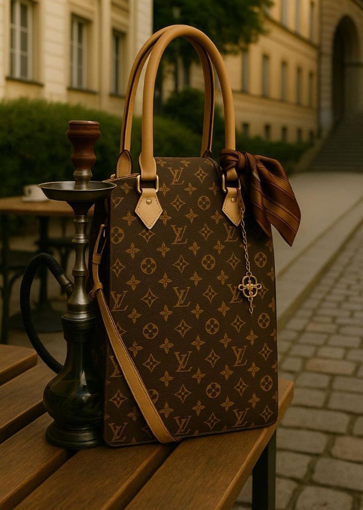 Brown Luxury Pattern Bag - Outdoor
