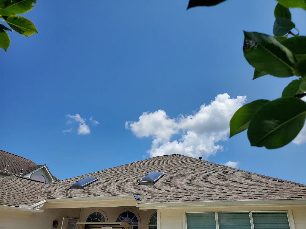 Architectural Shingle Roof with Skylights - Pearland