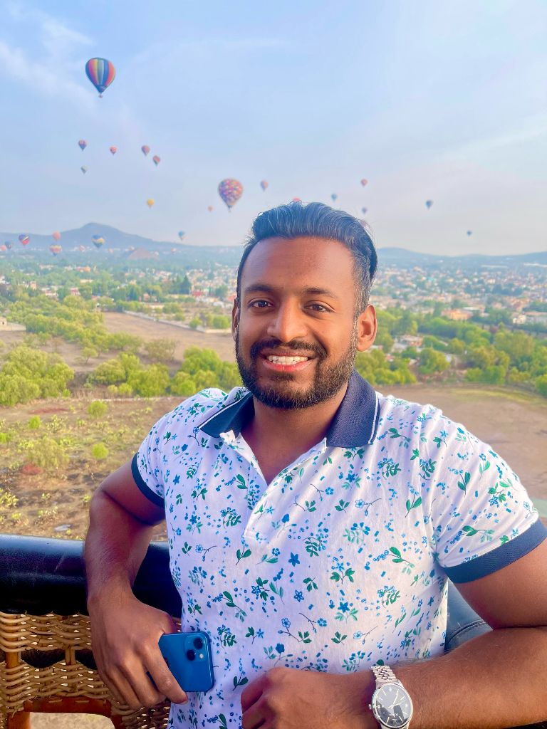 Danny Matam in Hot Air Balloon