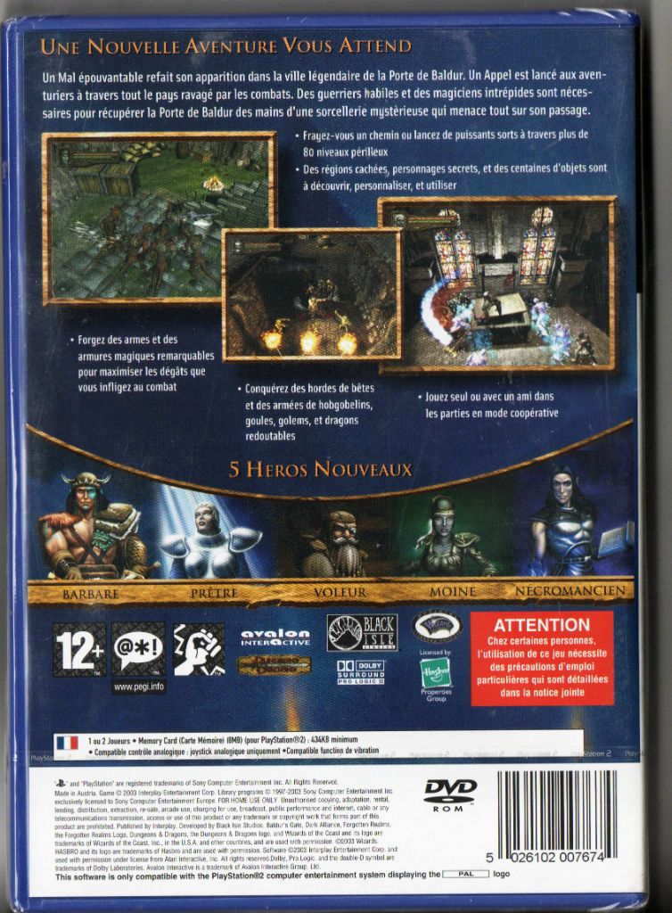 Baldur's Gate: Dark Alliance II / PS2 (Gebraucht) in Allschwil für CHF