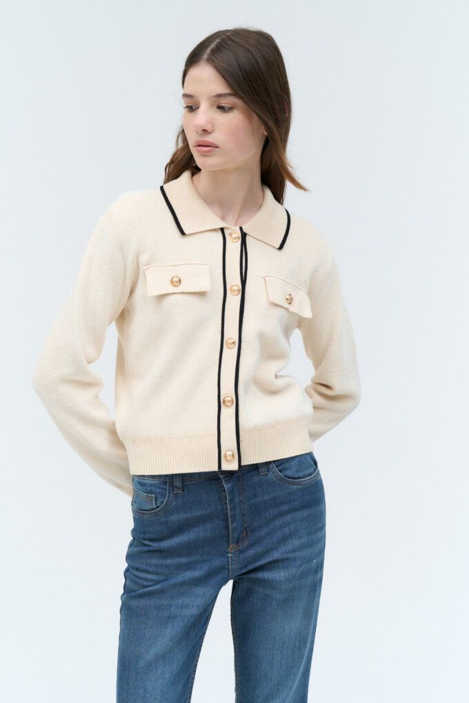 Cardigan Crema