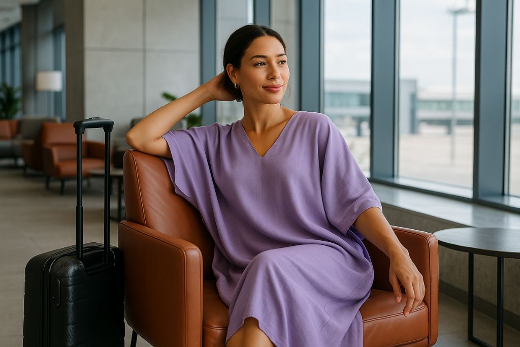 Lavender Lounge Kaftan