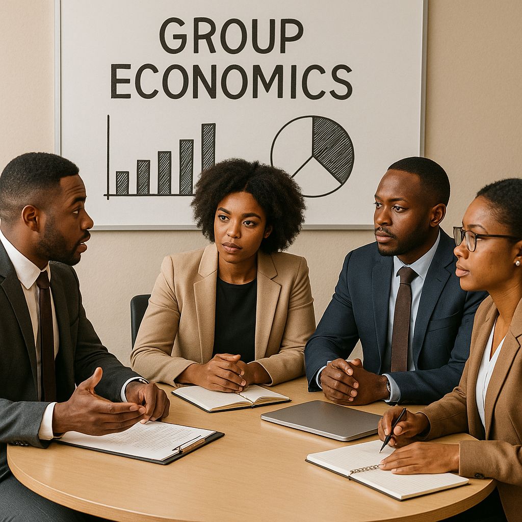 Group Economics - Professional Business Meeting