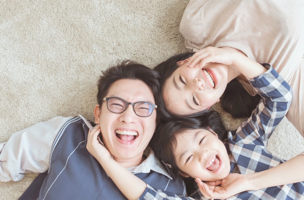 幸せな家族の時間