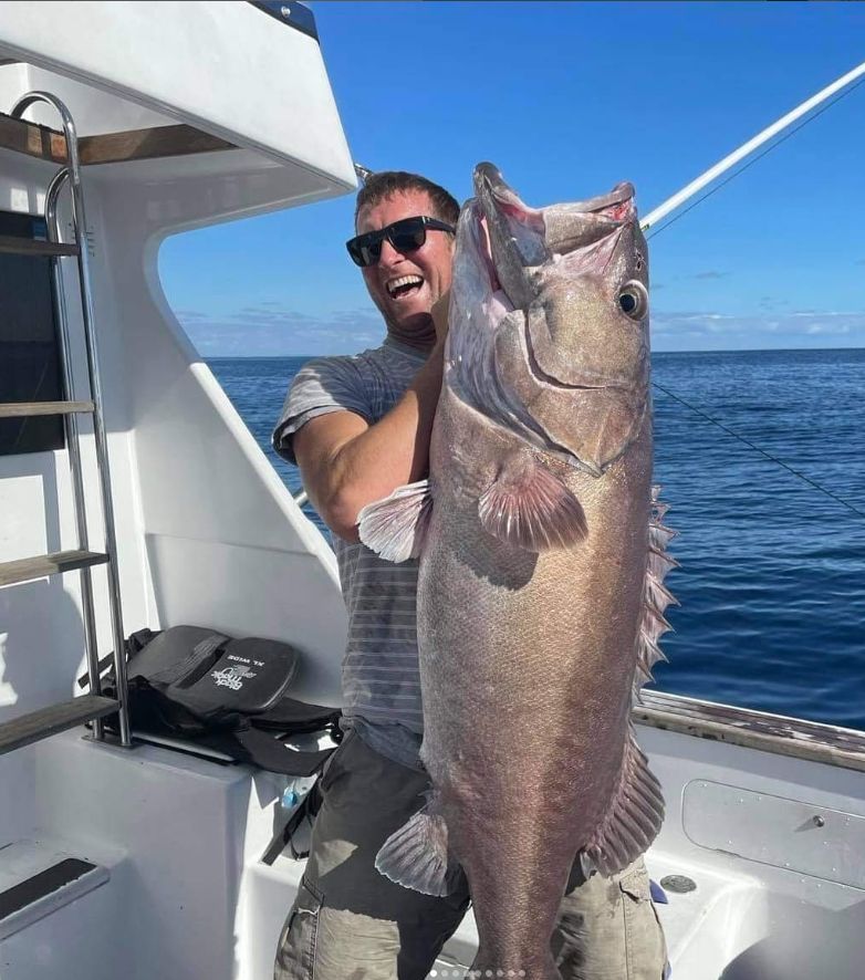 Sam Baker with massive catch