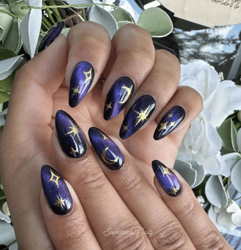 Purple Galaxy Design