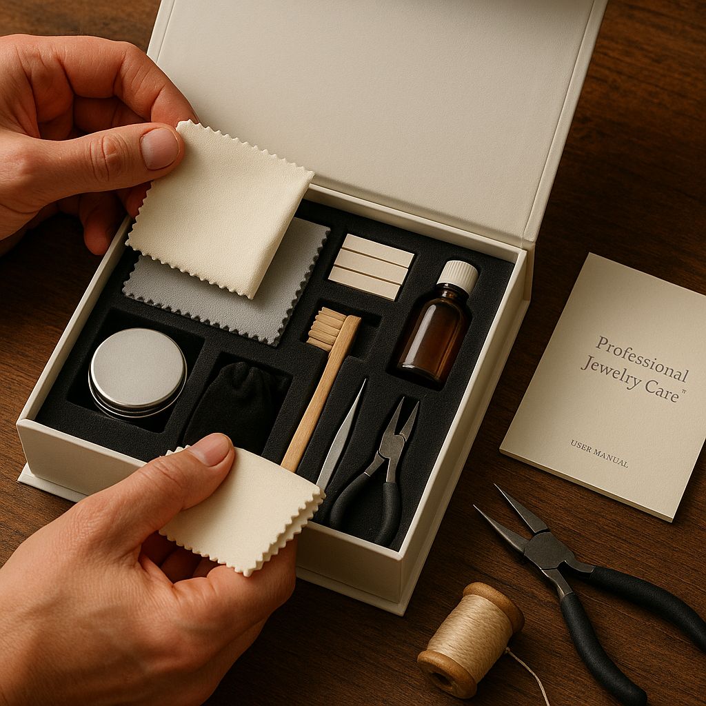 Professional Pearl Care Kit Contents