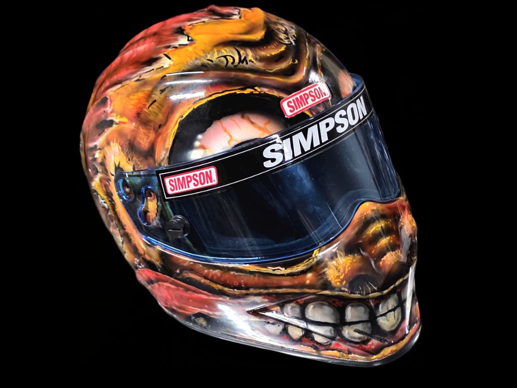 Custom Painted Helmet