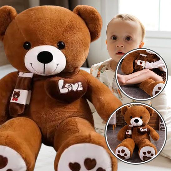 Ours avec enfant