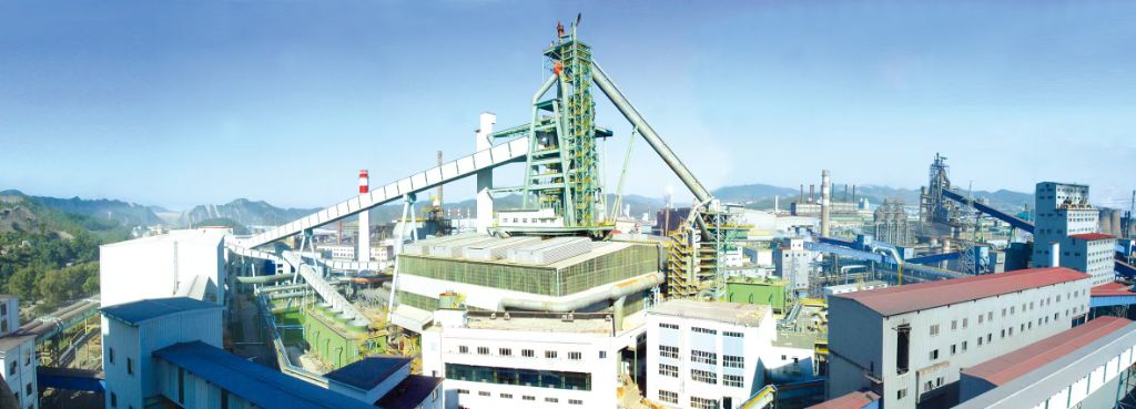 鉄鋼生産施設全景