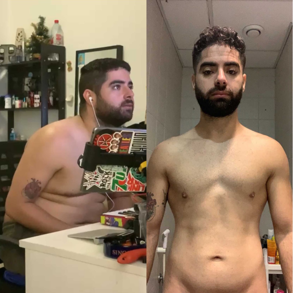 62 lbs weight loss transformation