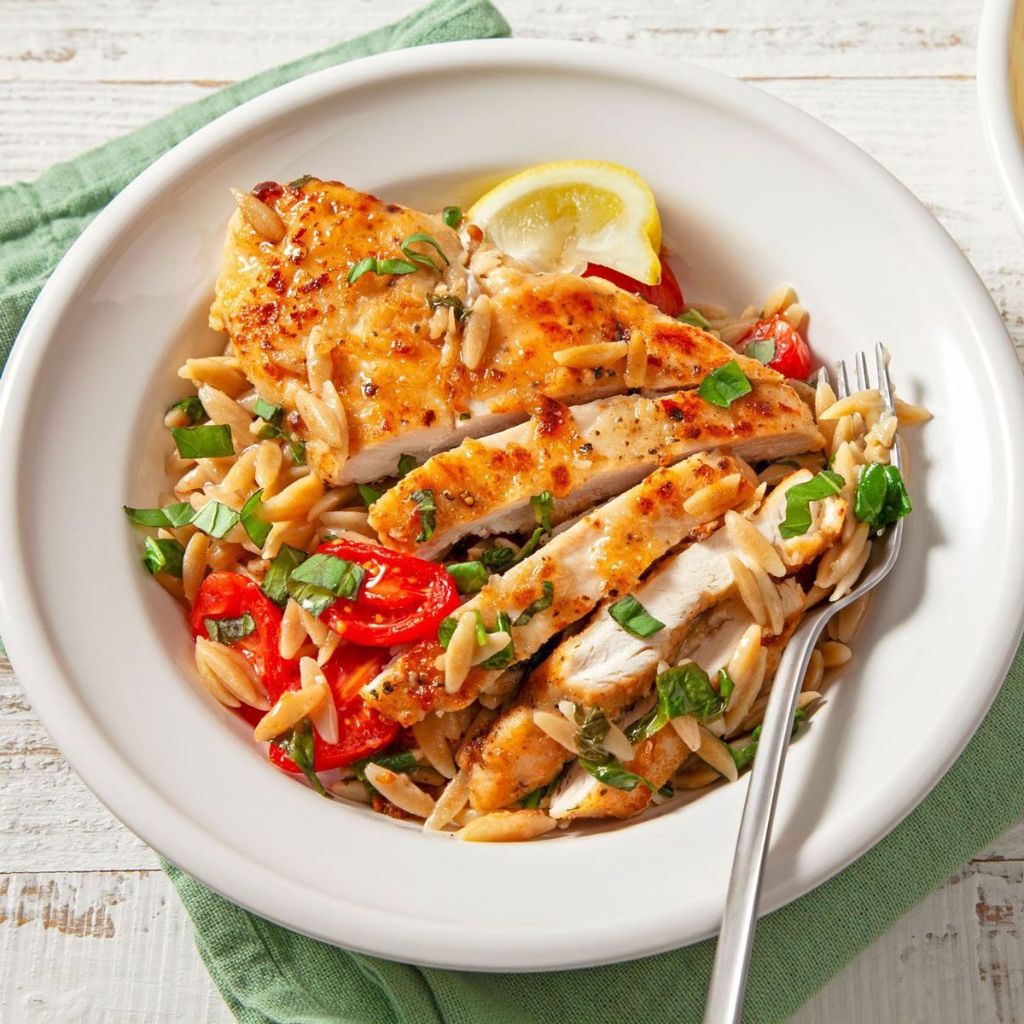 Grilled Chicken Pasta with Fresh Vegetables