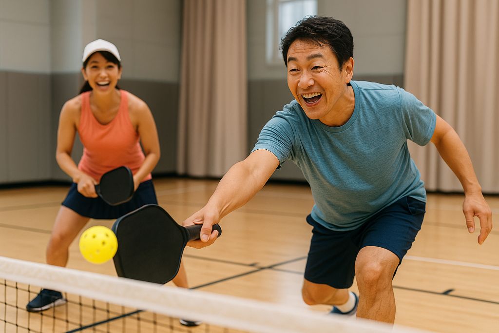 ピックルボールプレー