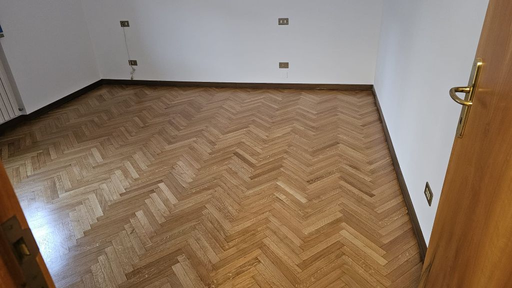 Pavimento legno restaurato