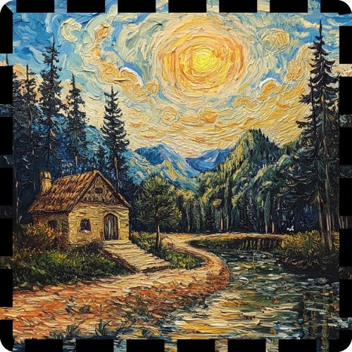 Canvas print example