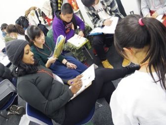 国際交流の様子