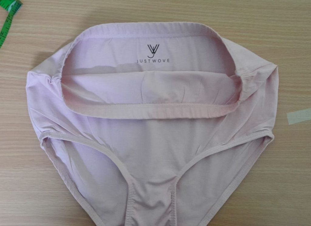 JUSTWOVE Light Pink Shirt Interior