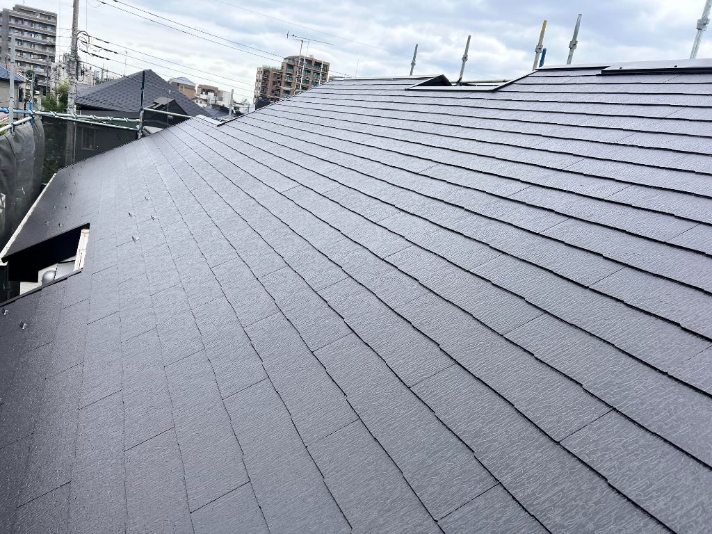 屋根塗装 施工完了