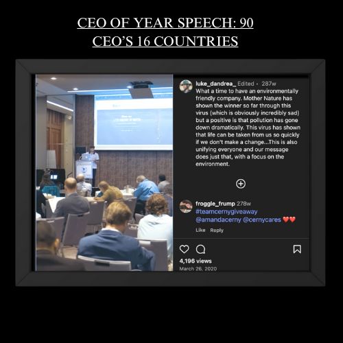 CEO of Year Speech - 90 CEOs 16 Countries