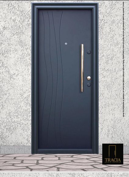 Ușă Metalică Tracia - Waves of Sophistication