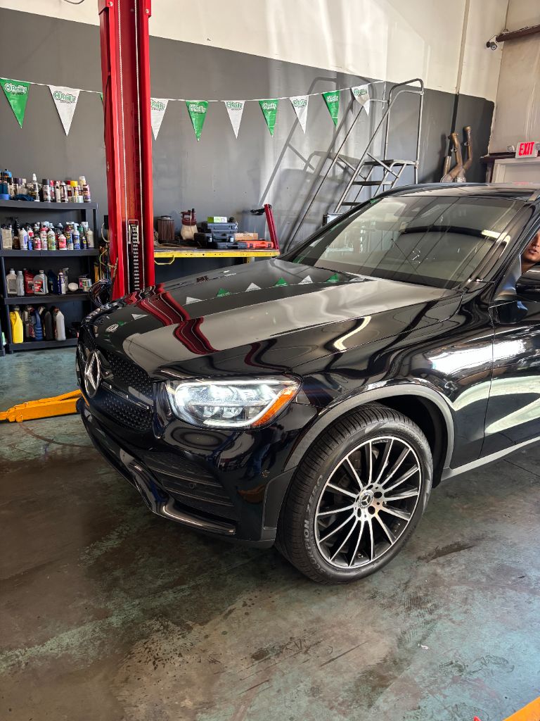 Black Mercedes-Benz GLC Service