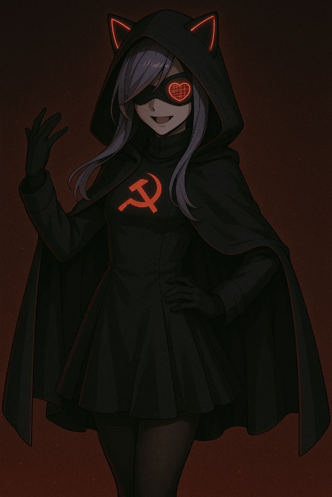 Lana Waving Soviet Operative