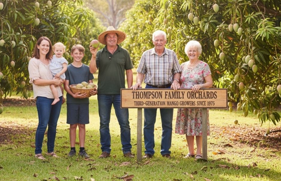 Thompson Family Orchards - Three generations of mango growers in Beaudesert