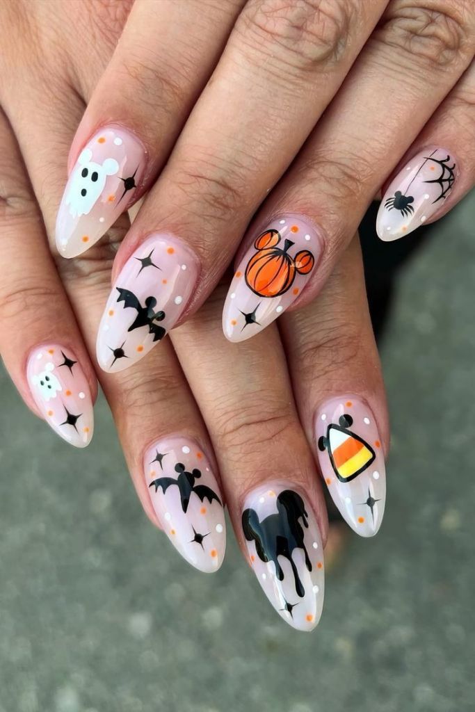 Mystical Halloween Celebration Nails