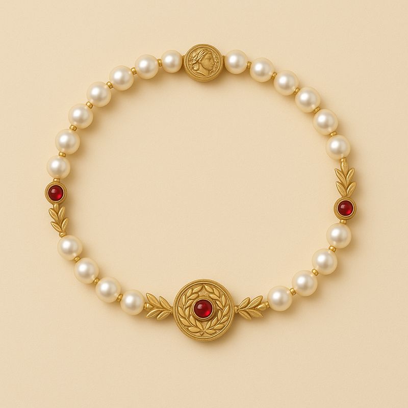 Imperial Laurel Necklace