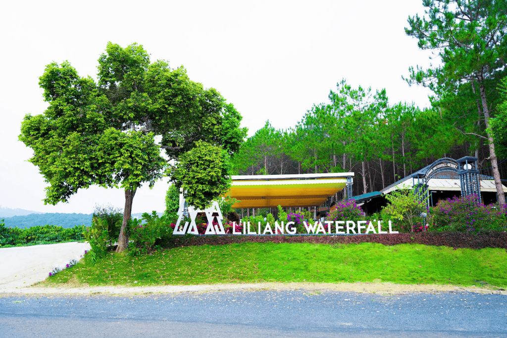 Entrance Sign - Liliang Waterfall