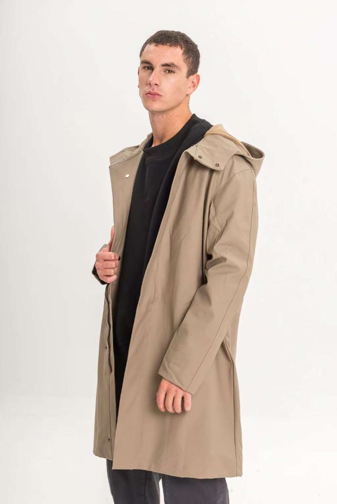 Abrigo Masculino Beige