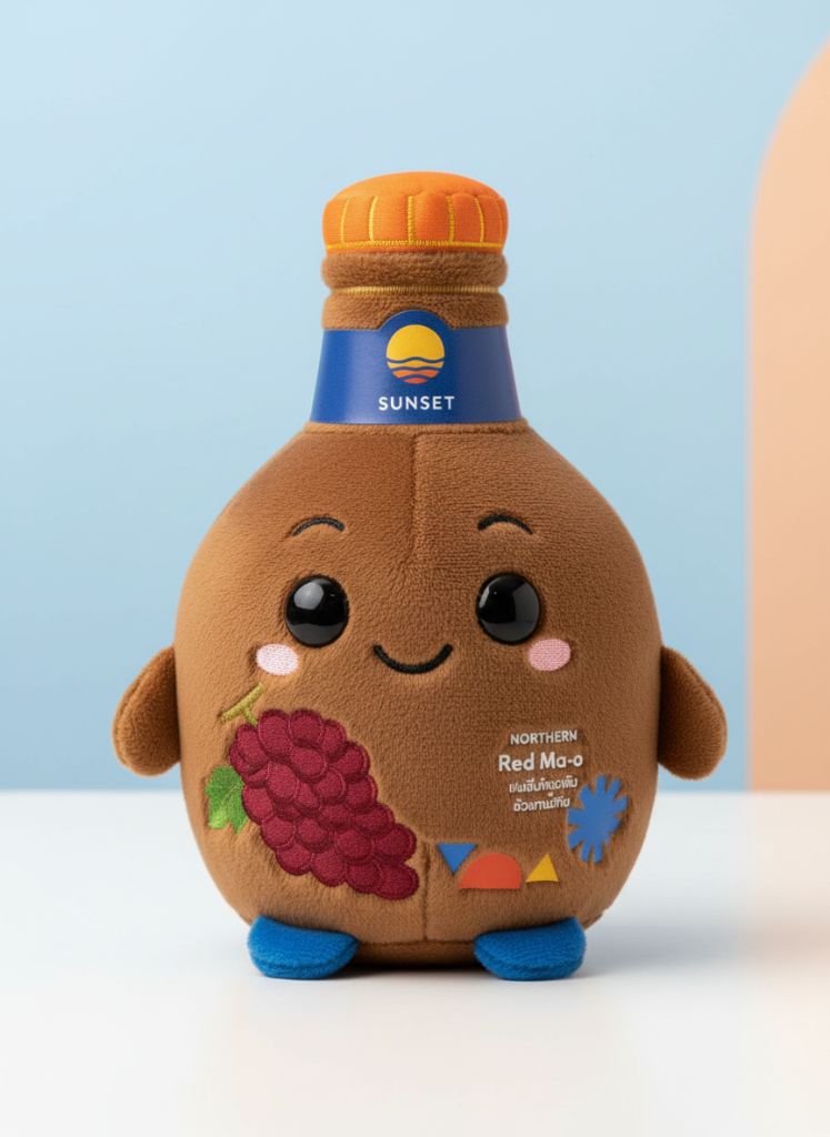 ตุ๊กตาแบรนด์น่ารัก Red Ma-o