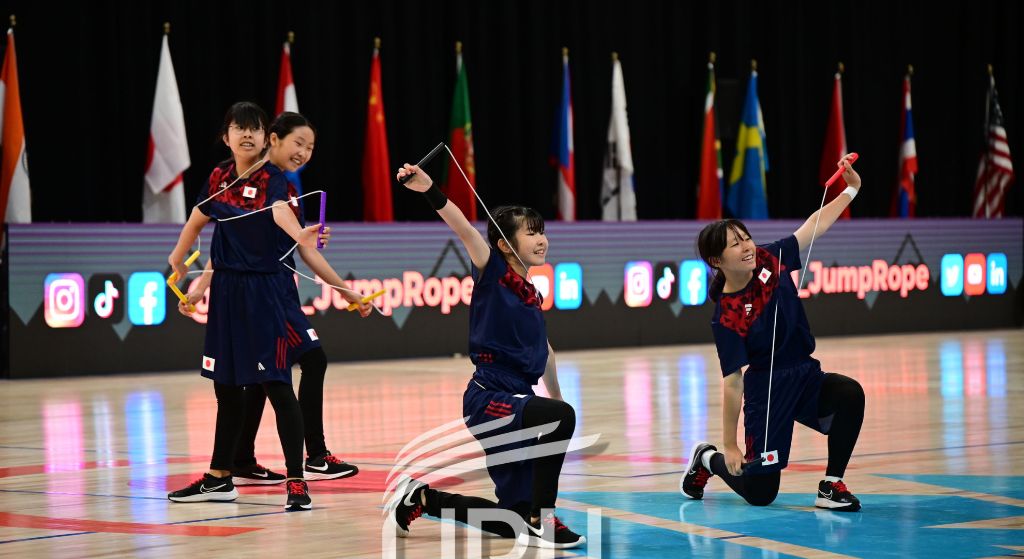 国際大会での演技シーン