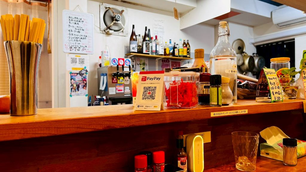 店内カウンター