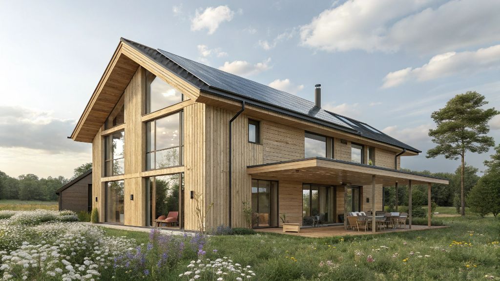 Potager en permaculture maison autonome