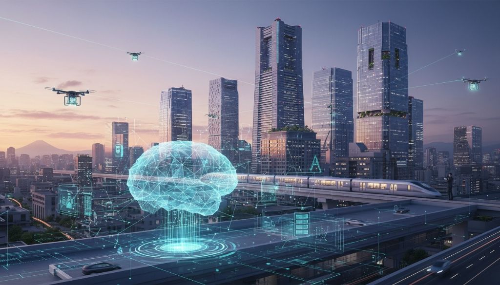 AIと未来都市のスマートシティ