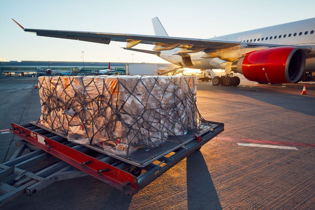 International air freight and global logistics