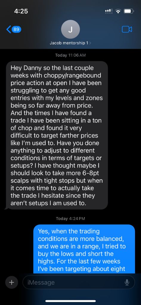 Student Trading Results