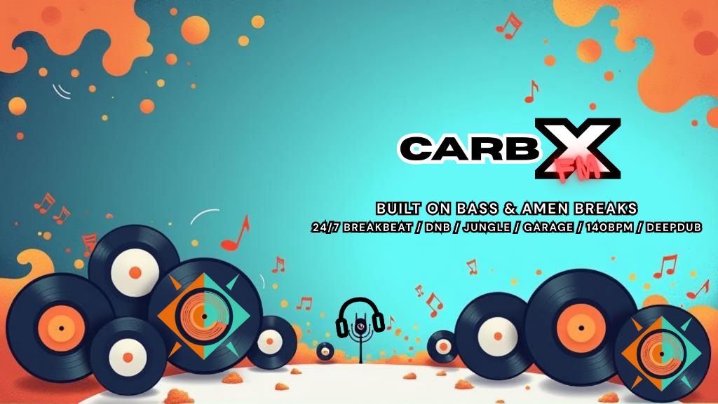 CarbX FM - Built on Bass banner